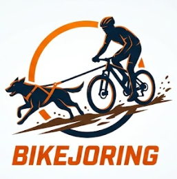 Bikejöring illustratie